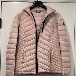 🔵 Nautica Women's Pink Puffer Jacket Size Small